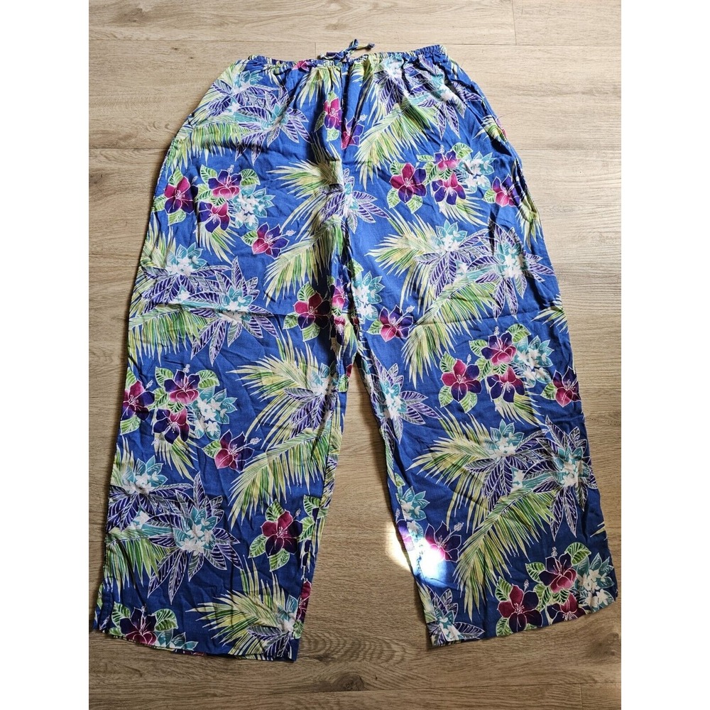 Vintage Clio Hawaiian Pants Size Large